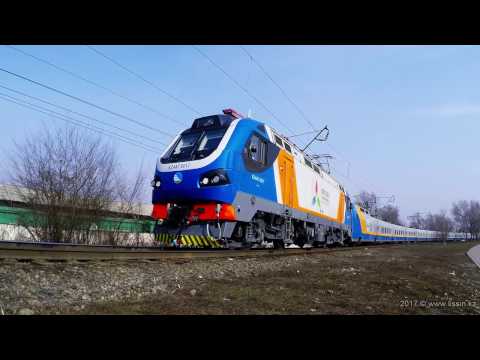 Видео: Хроника КТЖ, станция Алма-Ата-1, 23.03.17г.