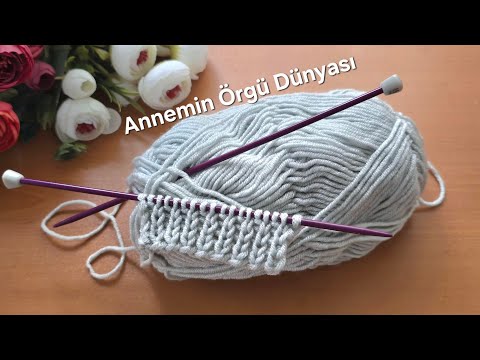 Видео: Схема вязания двух игл для жилета, шали, кардигана, свитера, одеяла