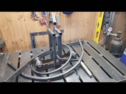 Видео: Простой трубогиб / профилегиб без токарных работ /pipe bender without turning