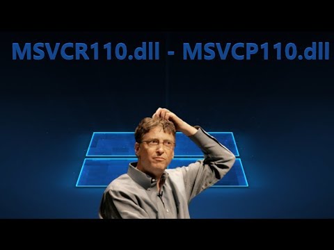 Видео: MSVCR110.dll или MSVCP110.dll - Как исправить