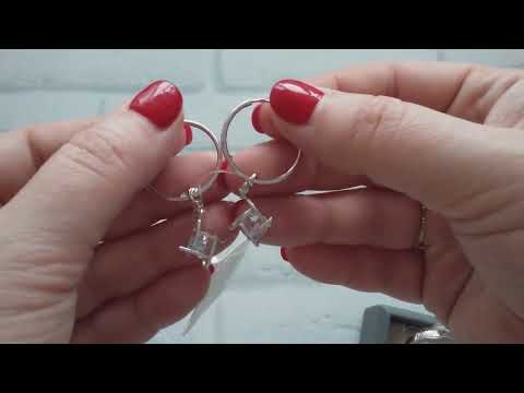 Видео: СЕРЕБРЯНЫЕ серьги КОНГО или СЕРЬГИ кольца