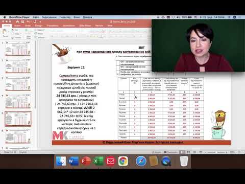 Видео: Самозайнята особа,яка провадить незалежну професійну діяльність працював рік, чистий дохід-24 745,63