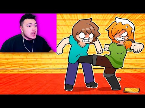 Видео: 😂 РЕАКЦИЯ НА СУПЕР СМЕШНЫЕ АНИМАЦИИ По Майнкрафт!