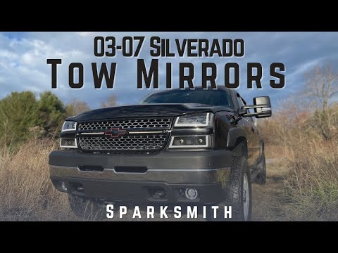 Видео: 03-07 Установка буксировочного зеркала Silverado