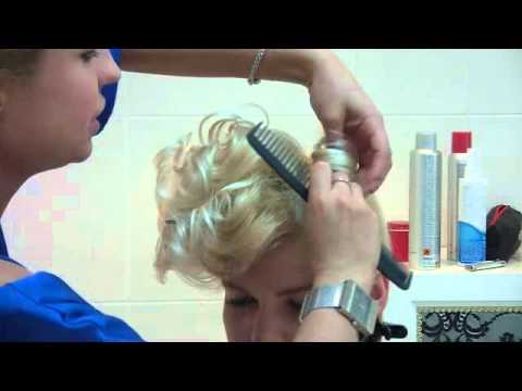 Видео: Alexandra Edelberg прическа 3-2.wmv