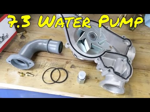 Видео: Как быстро и просто заменить водяной насос Ford Diesel Powerstroke 7.3!