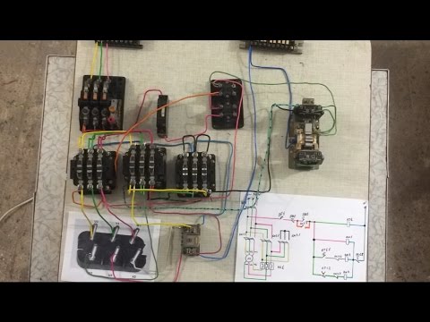 Видео: пуск электродвигателя звезда треугольник