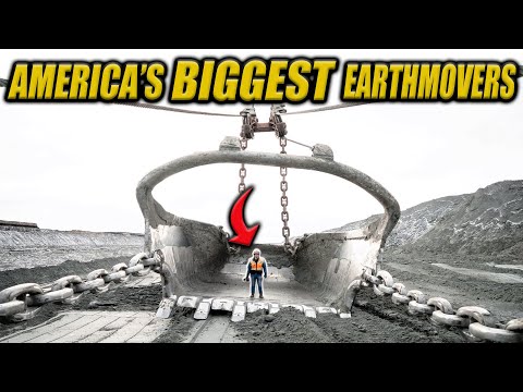 Видео: Горнодобывающие машины Monster — как работают драглайны