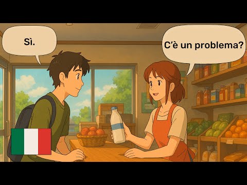 Видео: Итальянский для начинающих | 9 коротких бытовых диалогов (A1–A2)