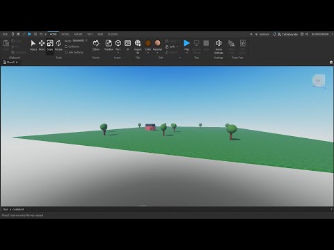 Видео: Моделювання області в Roblox Studio