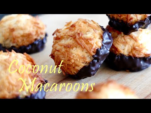 Видео: Без глютена! Вы увлекаетесь кокосовым орехом? Этот кокосовый макарун для вас