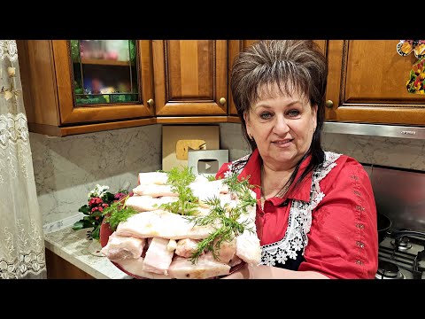 Видео: Три рецепта из сала!Такое блюдо всегда есть в нашем холодильнике!