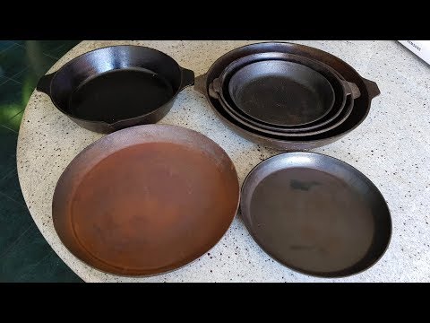 Видео: ЧУГУННАЯ ПОСУДА Восстановление ОБРАБОТКА Уход. Сare of cast iron. Выпуск №414