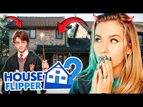 Видео: Ремонт в доме ГАРРИ ПОТТЕРА с Олегом Брейном // HOUSE FLIPPER 2