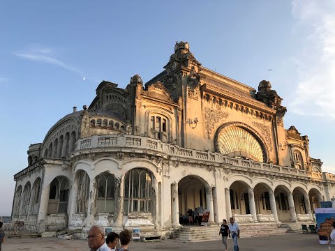 Видео: Румыния - Констанца. Побережье Черного Моря.