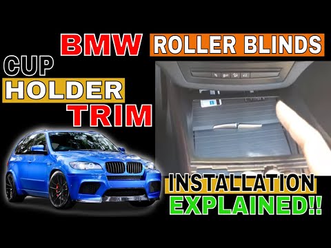 Видео: BMW E70 X5 - Простая установка подстаканника и рольшторки, часть 2 (JOATD)