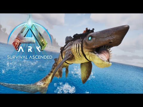 Видео: Геликоприон (Helicoprion) - лучшая водная живка в ARK: Survival Ascended?