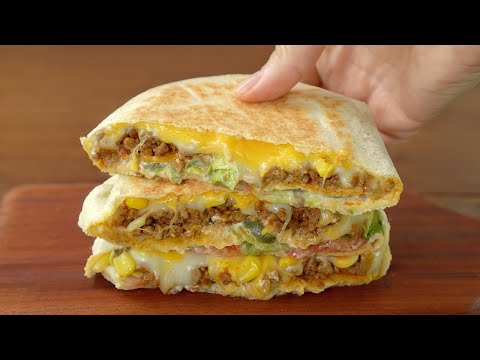 Видео: Как сделать тако вкуснее :: Рецепт тортильи :: Обертывания тако
