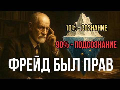 Видео: КАК РАБОТАЕТ ПОДСОЗНАНИЕ (Объяснение Зигмунда Фрейда за 30 минут) | Подсознание может все