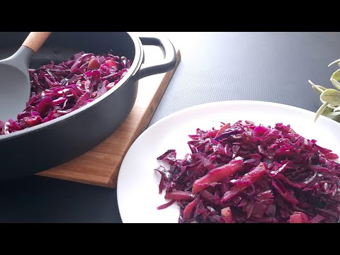 Видео: Она такая разная. ТУШЕНАЯ КРАСНОКОЧАННАЯ КАПУСТА. Очень вкусно. ПОСТНЫЙ рецепт.