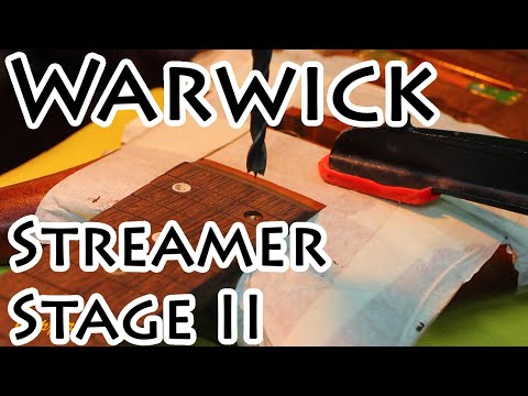 Видео: Warwick Streamer Stage II Замена анкера и накладки