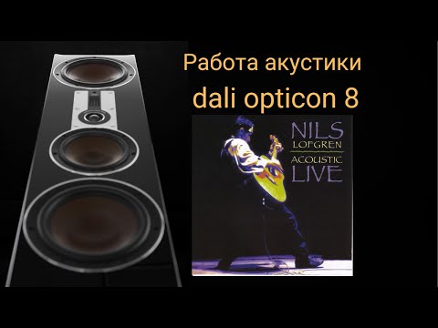 Видео: Работа акустики dali opticon 8 музыка Keith Don't Go от Nils Lofgren