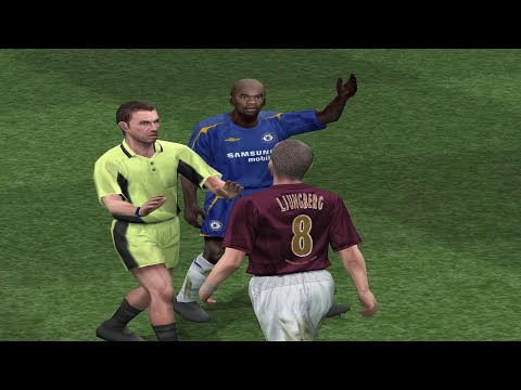 Видео: Pro Evolution Soccer 5 ✪ Геймплей PS2 | ЧЕЛСИ против АРСЕНАЛА (1080p)