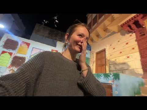 Видео: Индия. Джодхпур - «Голубой город» ночью