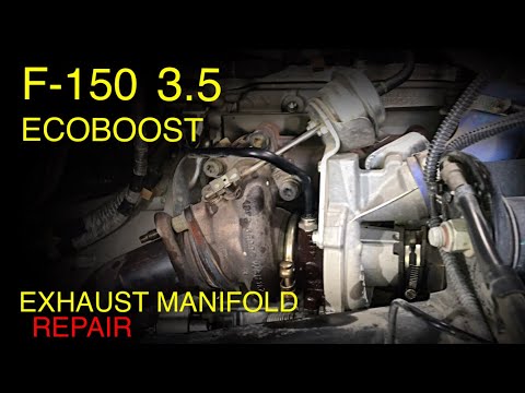 Видео: Замена выпускного коллектора/шпилек на F-150 Ecoboost 3.5 (советы и рекомендации)