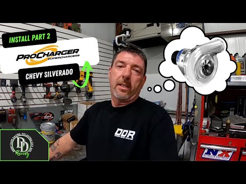 Видео: Установка Procharger на мой Silverado — Часть 2 | Daddy Dave Racing