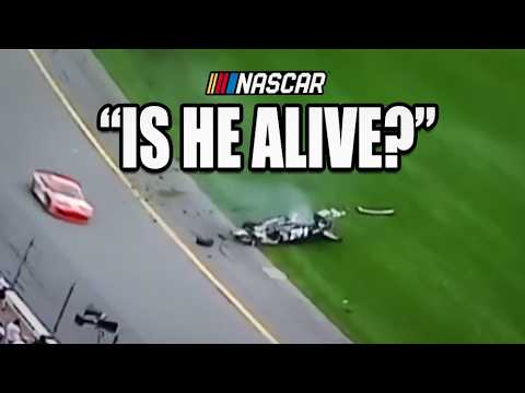 Видео: В NASCAR случаются СЛИШКОМ опасные аварии...