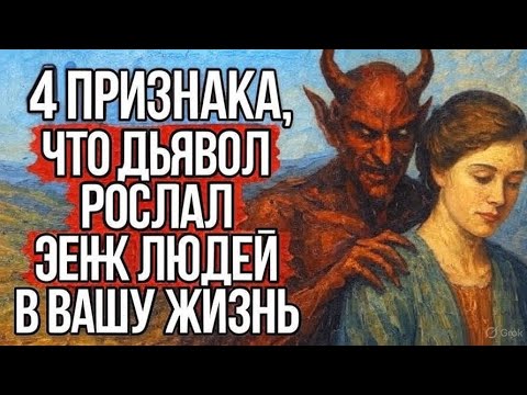 Видео: 4 Признака, Что Дьявол Послал Этих Людей в Вашу Жизнь | Стоицизм
