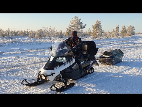 Видео: Снегоход Arctic Cat Bearcat Z1, надёжность ходовой.