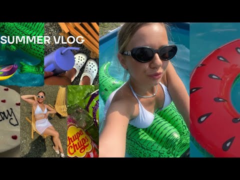 Видео: ЛЕТНИЙ VLOG! Как провести летний уикенд на даче?!