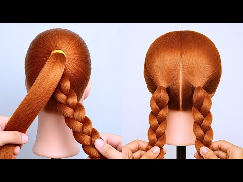 Видео: 💥 Элегантные и необычные прически для девочек | Простые прически | Прически для девочек