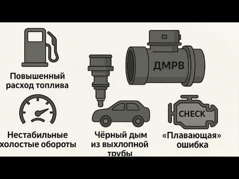 Видео: ВОТ ВСЕ ПРИЗНАКИ НЕИСПРАВНОСТИ ДМРВ