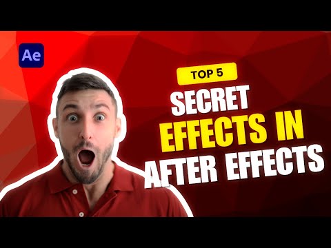 Видео: 5 СЕКРЕТНЫХ эффектов в After Effects, о существовании которых вы не знали