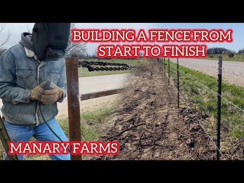Видео: Строительство забора на ферме в Миссури
