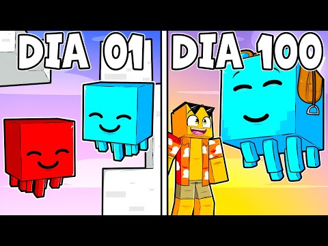 Видео: Я выжил 100 ДНЕЙ с Happy Ghast!