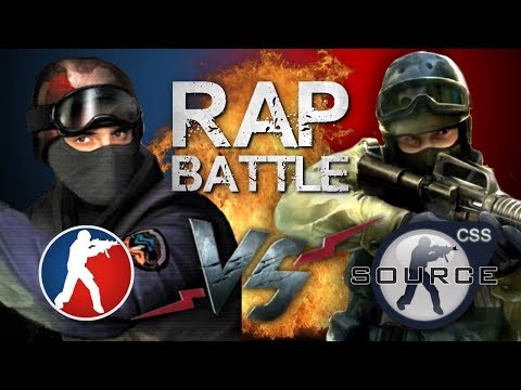 Видео: Рэп Баттл - Counter-Strike 1.6  vs. Counter-Strike: Source