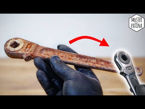 Видео: Реставрация ржавого трещотки | Мистер Патина