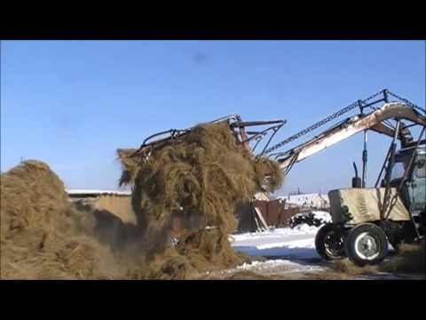 Видео: МТЗ 80 стогомёт, скердовка сена