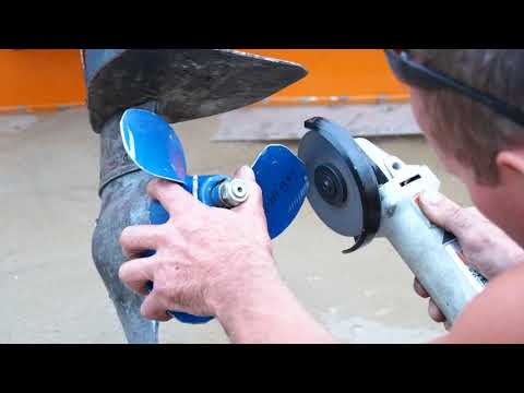 Видео: Черновая подрезка гребного винта