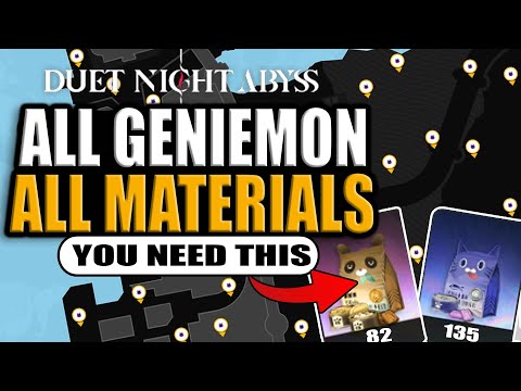 Видео: ВСЕ РАСПОЛОЖЕНИЯ ГЕНИЕМОНОВ И МАТЕРИАЛОВ, А ТАКЖЕ КАК СДЕЛАТЬ ЕДУ ГЕНИЕМОНОВ - ВАМ НУЖНО ИСПОЛЬЗО...