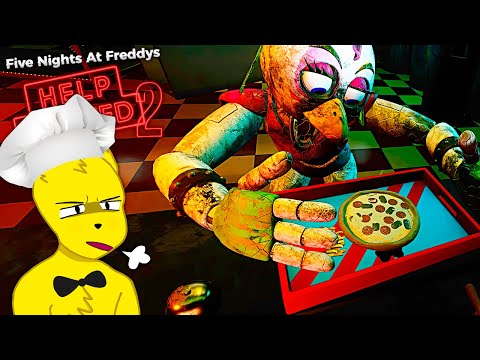 Видео: Готовим Пиццу для Чики 🍕 FNAF Help Wanted 2