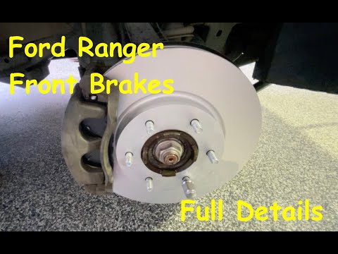 Видео: Передние тормоза Ford Ranger Ford Everest Mazda BT50 — пошаговые инструкции