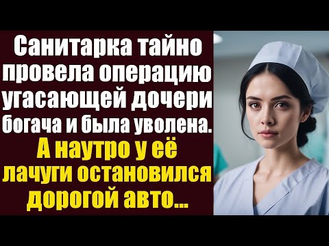 Видео: Санитарка спасла дочь богача — и была уволена… Но утром всё изменилось