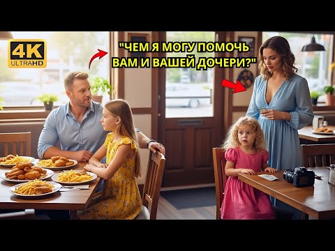 Видео: "Бедная женщина пыталась уйти, но отец-одиночка заметил взгляд её дочери на его еду"