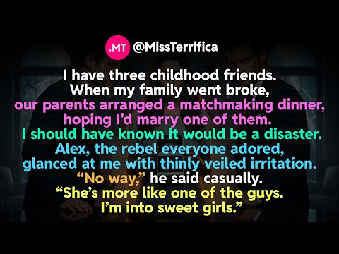 Видео: У меня трое друзей детства. Когда моя семья разорилась, наши родители организовали сватовство...