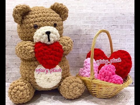 Видео: Мишка из Alize Puffy Fine часть 2